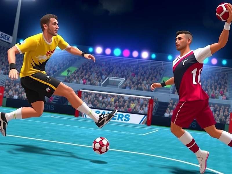 Supreme Handball Stars in Action Supreme Handball Stars Gameplay Screenshot